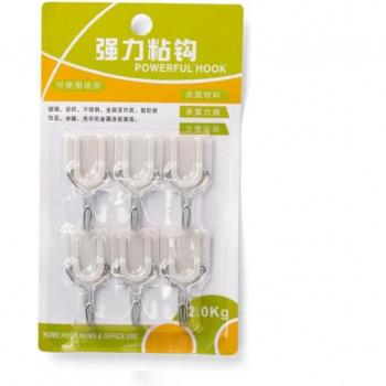 Plastic Sticky Hooks for Home