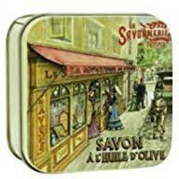 Boîte Métallique Savon 100 g – Thirties Shop, Multi‑Couleurs