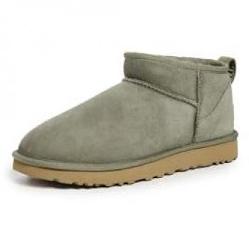Botines UGG Classic Ultra Mini Verde con Suela Eva 40