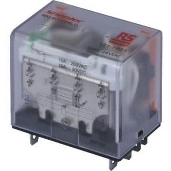 Relé 4PDT 10A Bobina 24V