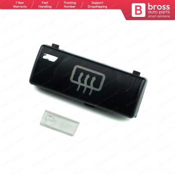 BDP88-10 Air Heater Climate Control Rear Window Windshield Demister Button Cover for BMW 5 Series E39