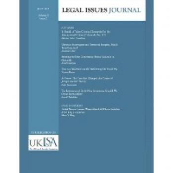 Legal Issues Journal 4(2)