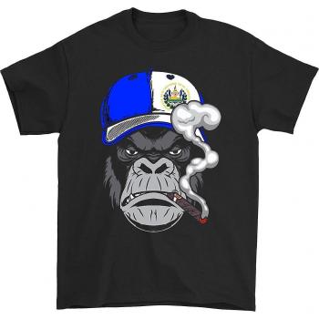 T‑Shirt Noir L – Gorilla Salvadorien