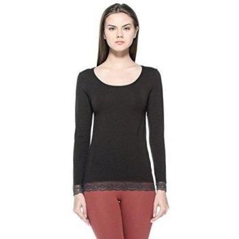 Cotonella IN&OUT Pack de 3 Camisetas de Manga Larga Chocolate S
