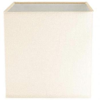 Soft Cream Linen Fabric Square Lamp Shade