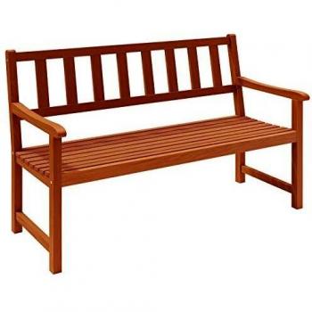 Banc de jardin Kensington en acacia 120x50x90 cm