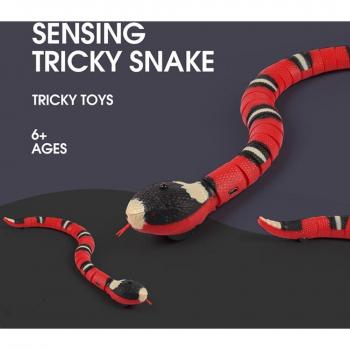 USB Rechargeable Cat Interactive Snake Toy