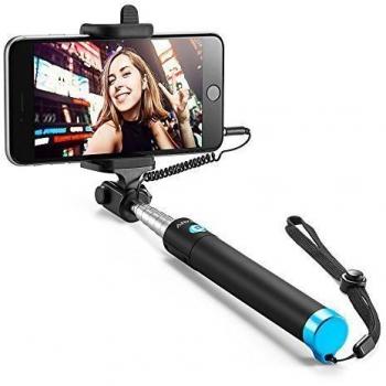 Anker Support Photo Extensible Cordé – Pas de Batterie, pour iPhone 7/7 Plus, 6s/6, 5 ainsi que Galaxy Nexus