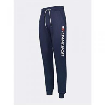 Fleece-Laufhose Tommy Sport Herrenlogo
