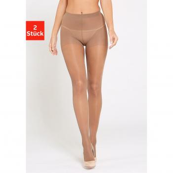 LASCANA Stützstrumpfhose Damen, 2er Set mit Formeffekt