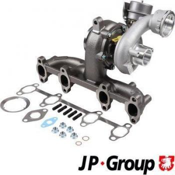 Turbocompresor y sistema de carga JP GROUP 1117412500