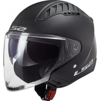 Casque Jet LS2 OF600 Copter II Noir Mat XS