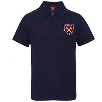 West Ham FC Adult Navy Crest Polo – S