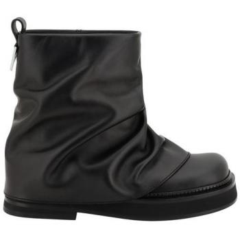 Attico Women's Black Combat Ankle Boots