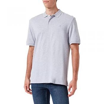 Marc O'Polo Poloshirt aus Bio-Baumwolle Gr. XXL, grau Herren