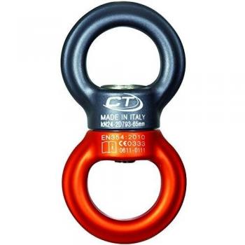 Climbing Technology Twister Link Carabiner 24 kN Grey/Orange