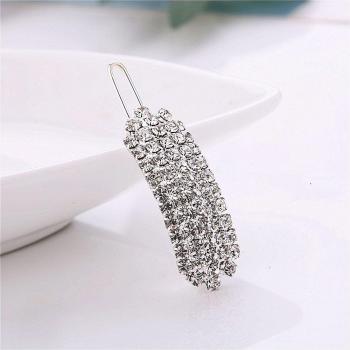 Korean Snap Barrette with Pearl Accents