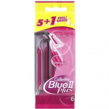 Gillette Blue Ii Plus 5 + 1 Un