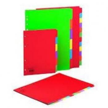 SEPARATORE A5 CON 6 TASCHE
