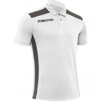 Polo Macron Folk Shirt Weiß 2XS