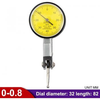 Precision Dial Indicator 0-0.8mm with Magnetic Stand