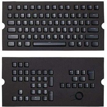 Corsair PBT Touches Double Injection Clavier UK QWERTY Noir