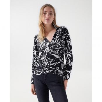 Blusa floral satinada de mujer Salsa Jeans