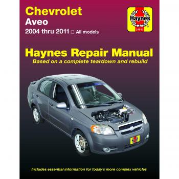 Chevrolet Aveo 2004 thru 11 Haynes Repair Manual: 2004-2011