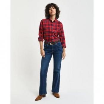 Gant Damen Denim Schlagjeans