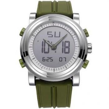 SINOBI Sports Multifunctional LED Quartz Watch for Men (Dual Display)