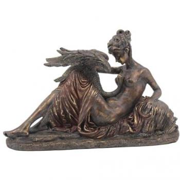 Figurine de Ballerine Grise – 18×28×12 cm – ORIGEN