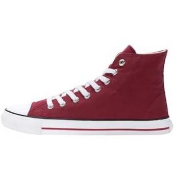 Ethletic Fair Trainer „High Cut White Cap“ – 44, Fairtrade, Baumwoll-Obermaterial