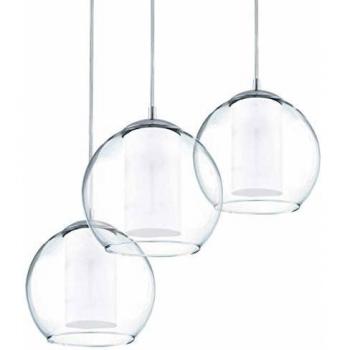 E27 Bolsano 60W LED – Lampada Sospensione con Supporto Flex in Acciaio