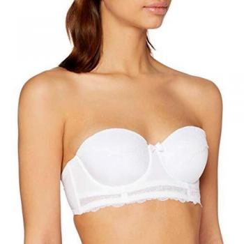 Longline BH DORINA Colette – Weiß, 75A