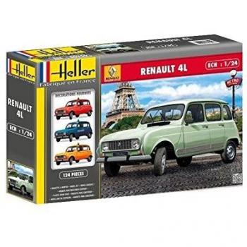 Maquette de voiture Renault 4L par Heller 1/24