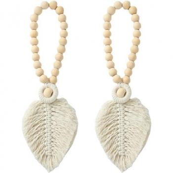 Boho Chic Curtain Tiebacks 2 Pack