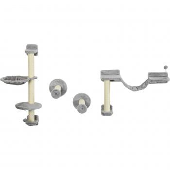 Pawhut Cat Wall Furniture Set