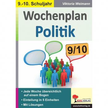 Wochenplan Politik / Klasse 9-10