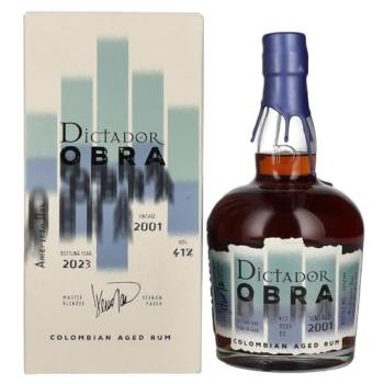 Dictador OBRA VINTAGE 22 Jahre: Amerikanisches Eichenfass‑Rum 41% Vol