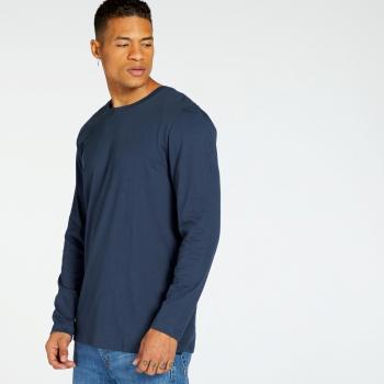 T-shirt à manches longues bleu marine pour homme taille S Up Basic