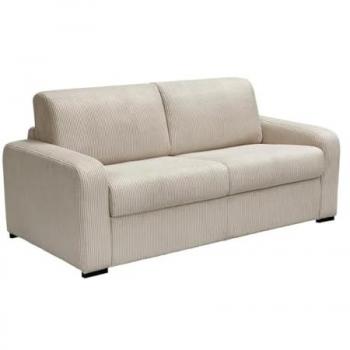 Cremefarbenes Schlafsofa
