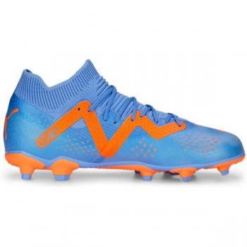 Puma Future Match Supercharge kids polo blauw/wit/oranje