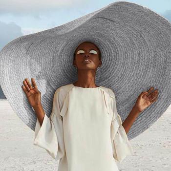 Sombrero de Paja Para Sol y Playa, 25 cm, Protección UV