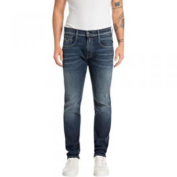 Replay Dark Blue Men's Slim Jeans – Waist 34, Length 36