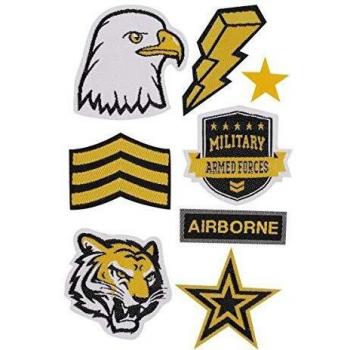 Colección de Adhesivos 8 pcs Puro Patch Mania Army