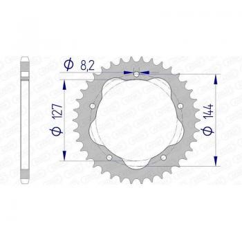 Corona di Alluminio AFAM 51607‑520 225 cm