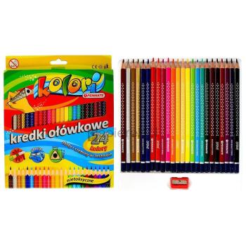 Penmate Schulmalset „Kolori 24‑Farbkreiden“