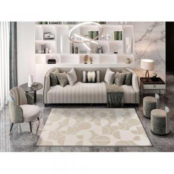 Alfombra Interior Florística Relieve 160x230