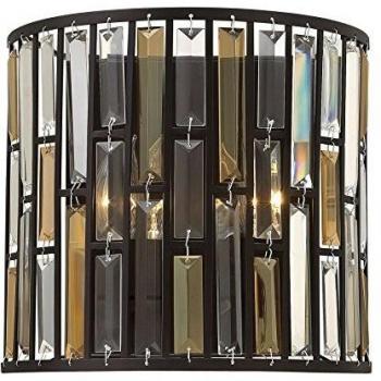 Elstead Gemma 2-Licht Wandleuchte in Vintage-Bronze