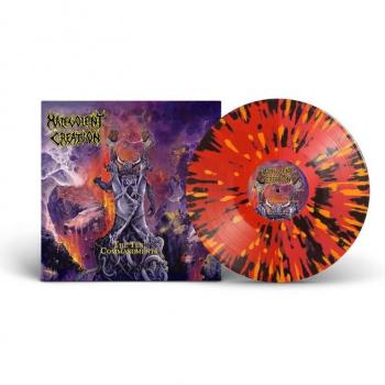 Ten Commandments Remastered LP – Malevolent Creation – Limited Red/Orange Black Splatter